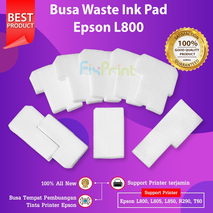 Busa Ink Pad Epson R290 T60 Absorber Pembuangan Printer L800 L805