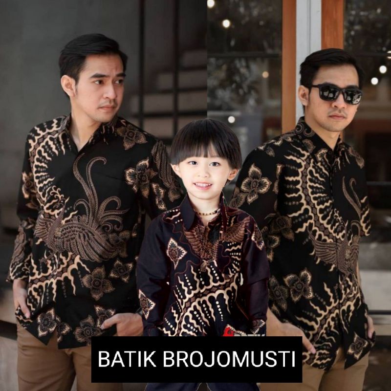 [COD]BATIK COUPLE KELUARGA AYAH DAN ANAK LAKI LAKI-BATIK COUPLE ATASAN MOTIF KATE  IJO.BIG SIZE BATIK JUMBO