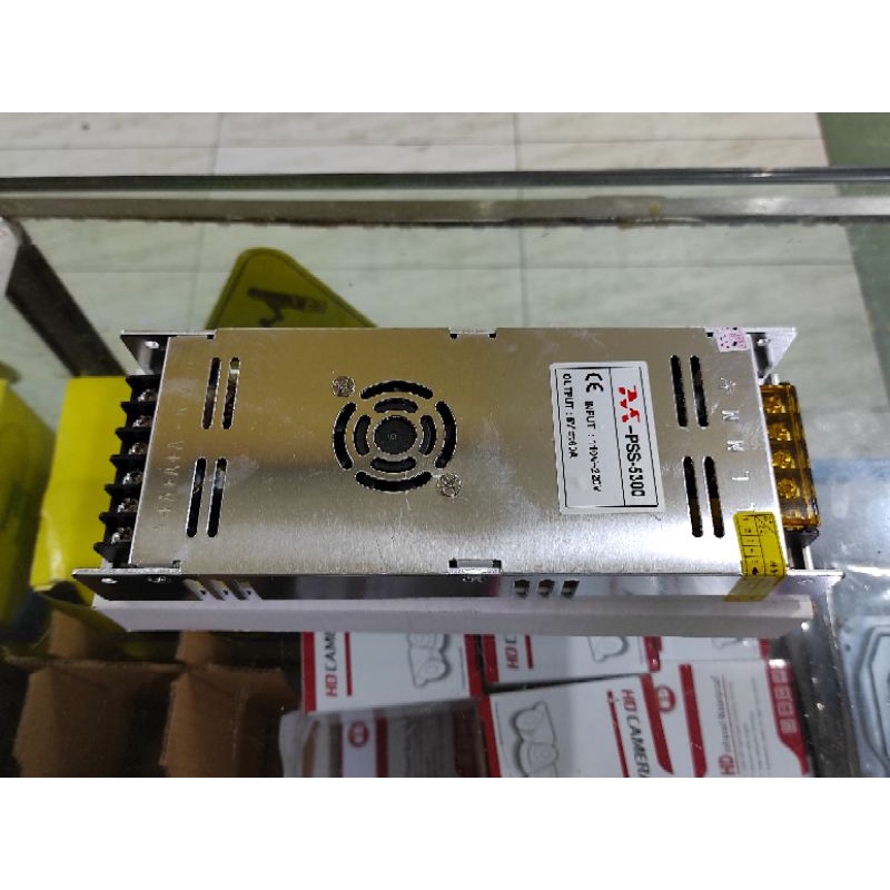 Power Supply 5v 60A body Slim Power Supply Running text