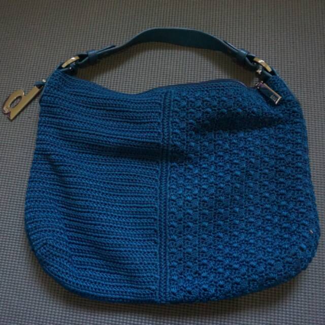 Preloved, second, tas rajut Dowa
