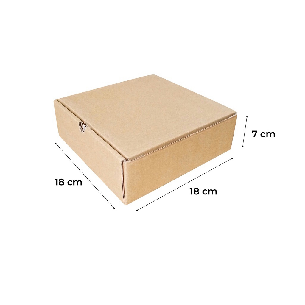 

Custom Kardus/Box 18x18x7 cm Kardus/Karton/Polos/Pizza/hoddiee/Hampers/Gift