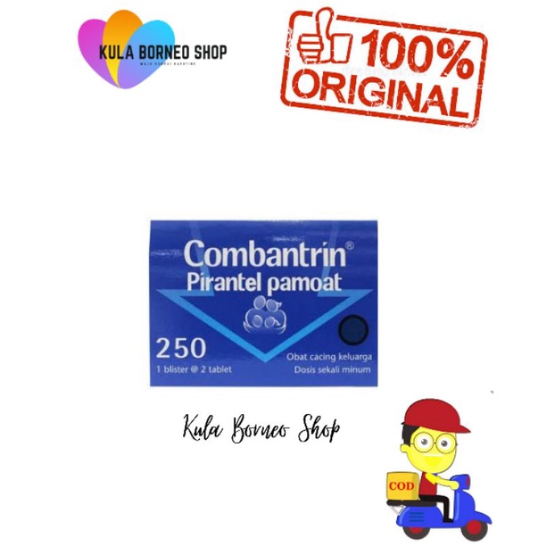 COMBANTRIN 250 MG | OBAT CACING DEWASA