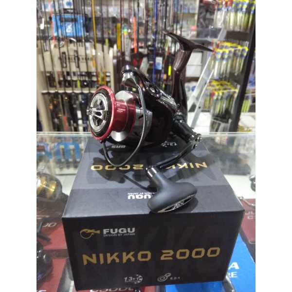 Reel FUGU NIKKO 1000 2000 3000 4000 6000. Katrol Casting Dasaran Kolam Laut