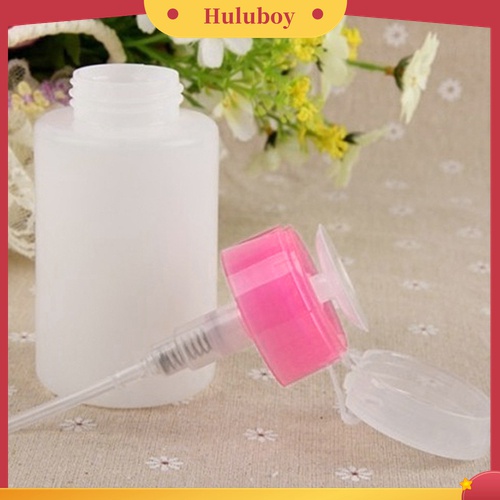 Huluboy Huluboy♡ Botol Dispenser Pompa Kosong 150ML Untuk Pembersih Kutek UV GEL