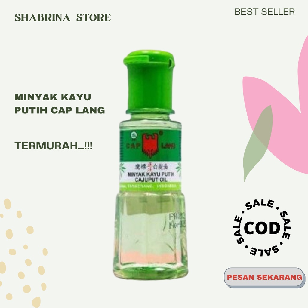 BISA COD!! Minyak Kayu Putih Cap Lang 15/120 ml [Free Bubble] Pereda Kembung dan Masuk Angin