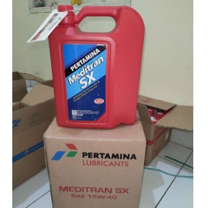 Oli Mesin Diesel Meditran SX 10 Liter SAE 15W 40 SX API CH40