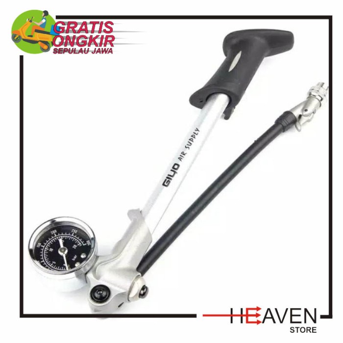 *Hv Pompa Fork Suspensi Giyo 300 Psi High Pressure Air Fork Shock Mtb