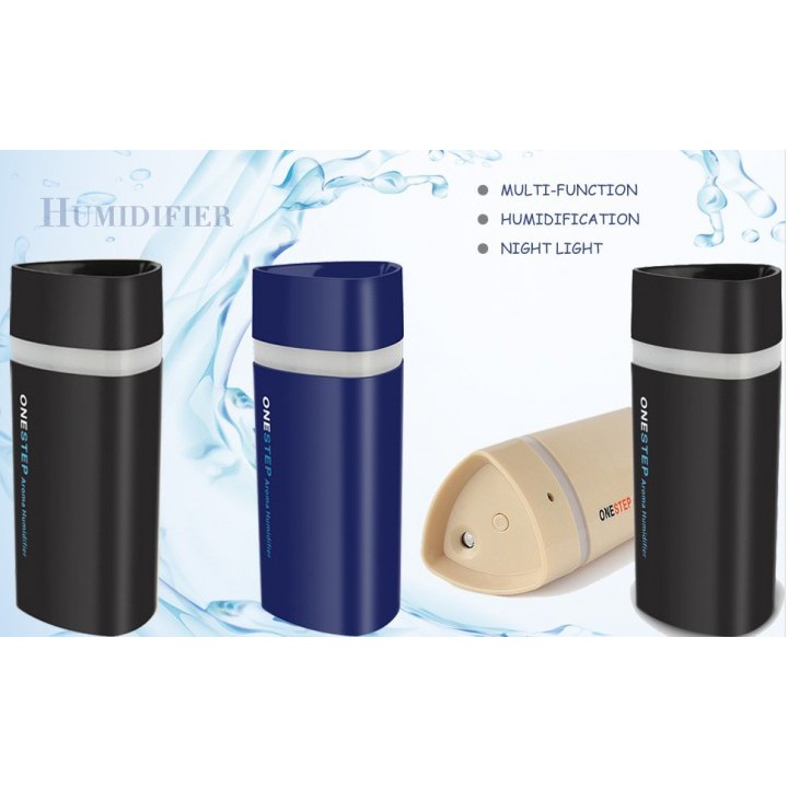 U06 - ONESTEP Ultrasonic Aroma Humidifier Air Purifier 200ml Blue