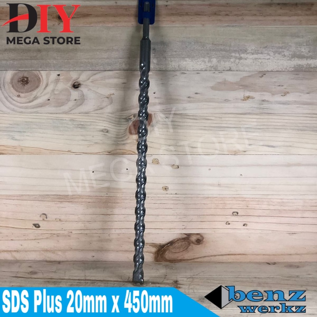 Mata bor beton SDS plus ukuran 20mm x 450mm / SDS plus Z4 benz werkz