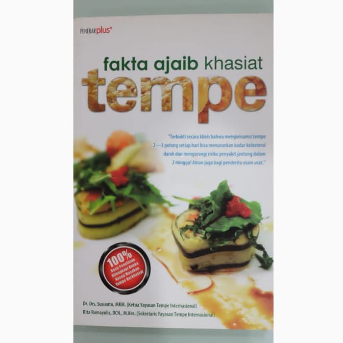 Buku Fakta Ajaib Khasiat Tempe Dr Susianto Rita Ramayulis Dcn Ht651 Shopee Indonesia