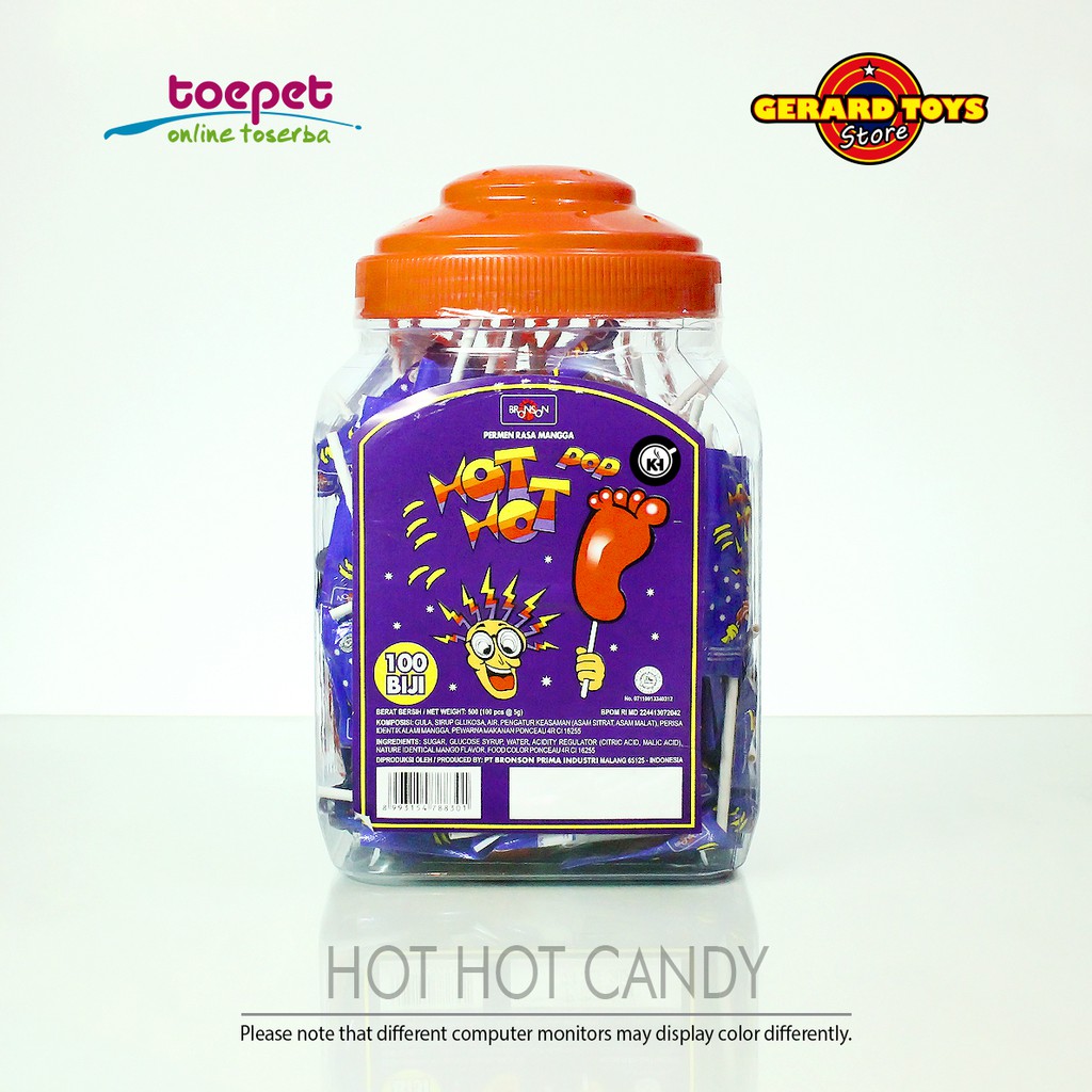 

⭐⭐⭐⭐⭐ Permen Kaki Lolipop Hot Hot Toples isi 100pcs ENAKNYA MANTAP