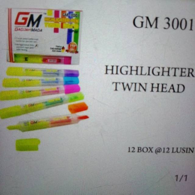

GM stabilo 2 sisi