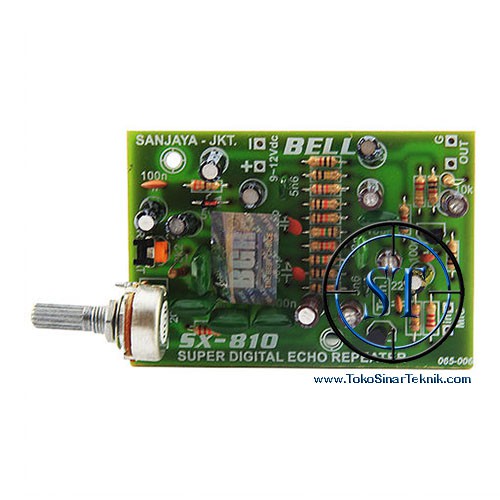Kit Super Digital Echo Repeater SX810 SX-810 Hall Effect Module Sound Suara Pantulan