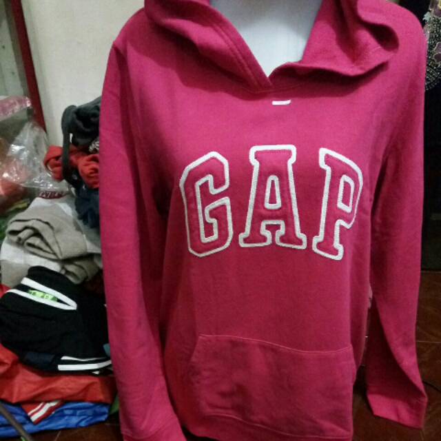 Hoodie GAP pink,hitam,coklat