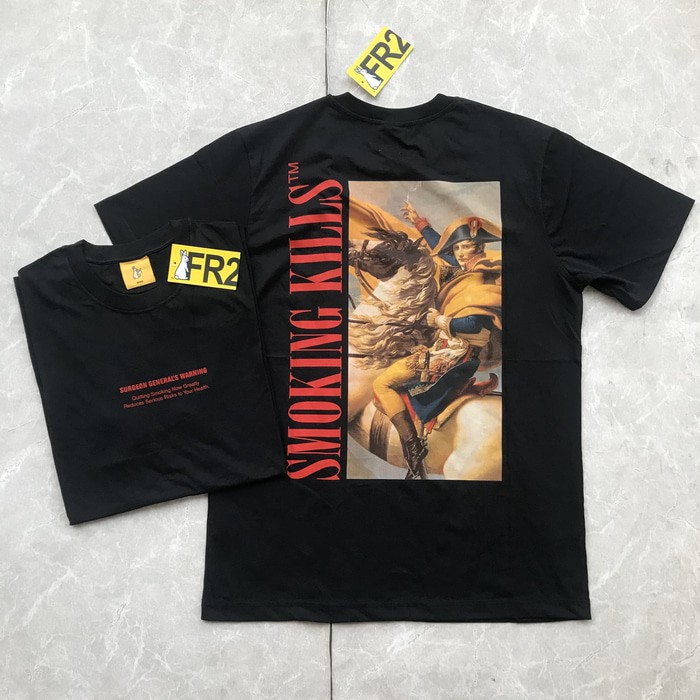 DVS0032 FR2 Fucking Rabbits Napoleon Bonaparte on Horse Tshirt ORI BM