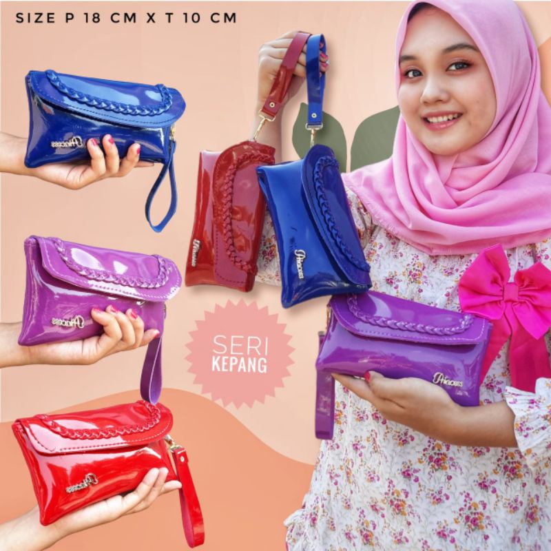 DOMPET  LUFAS JELLY KENYAL GLOSSY CANTIK