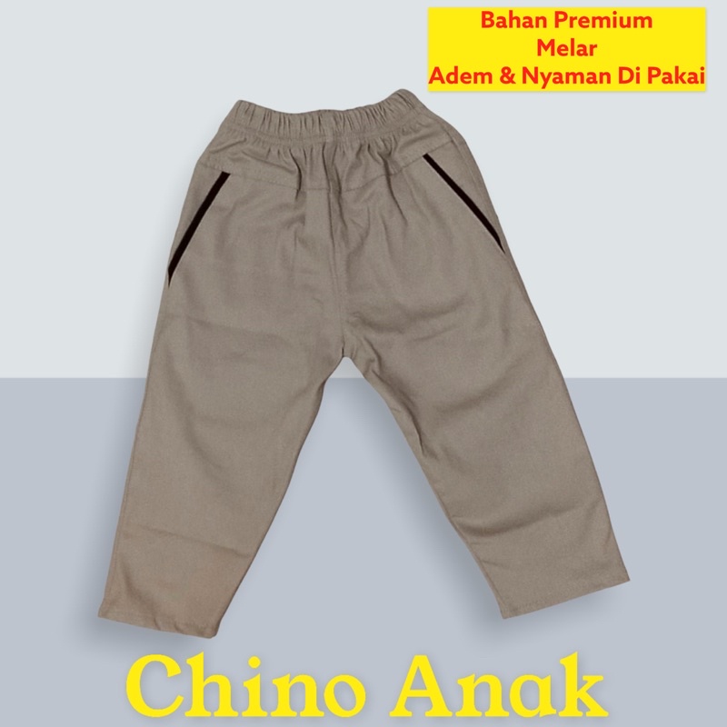 Chino Anak Panjang Premium Twill Stretch