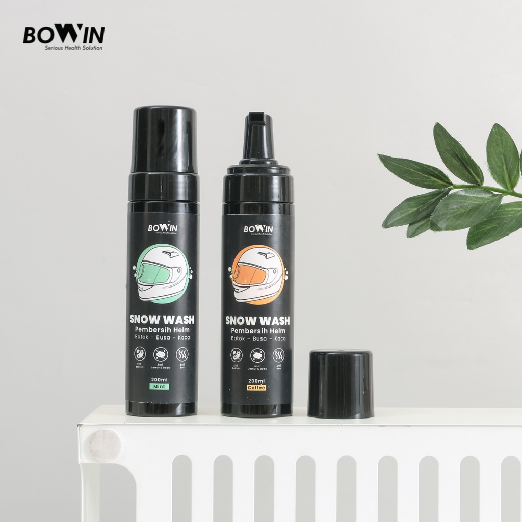 Bowin Snow Wash - Shampoo Helm 3in1 (Batok, Busa, Kaca) &amp; Pembersih Multifungsi &amp; Multipurpose