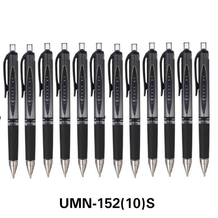 

Terlaris PULPEN Tanda tangan ANTI LUNTUR!!! UNIBALL GEL IMPACT 1,0mm BROAD - Hitam Eksklusif