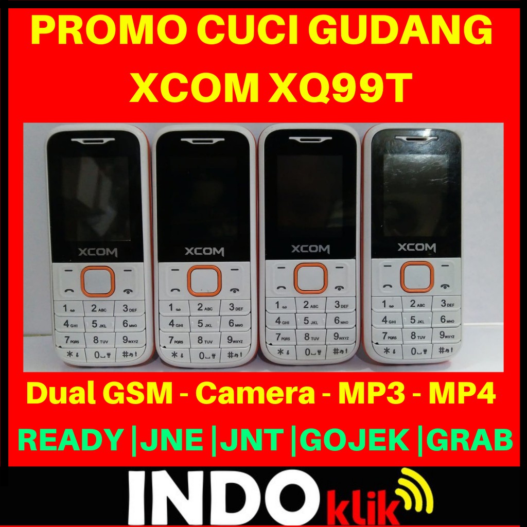 PROMO HP MURAH XCOM XQ99T - Dual GSM - Camera