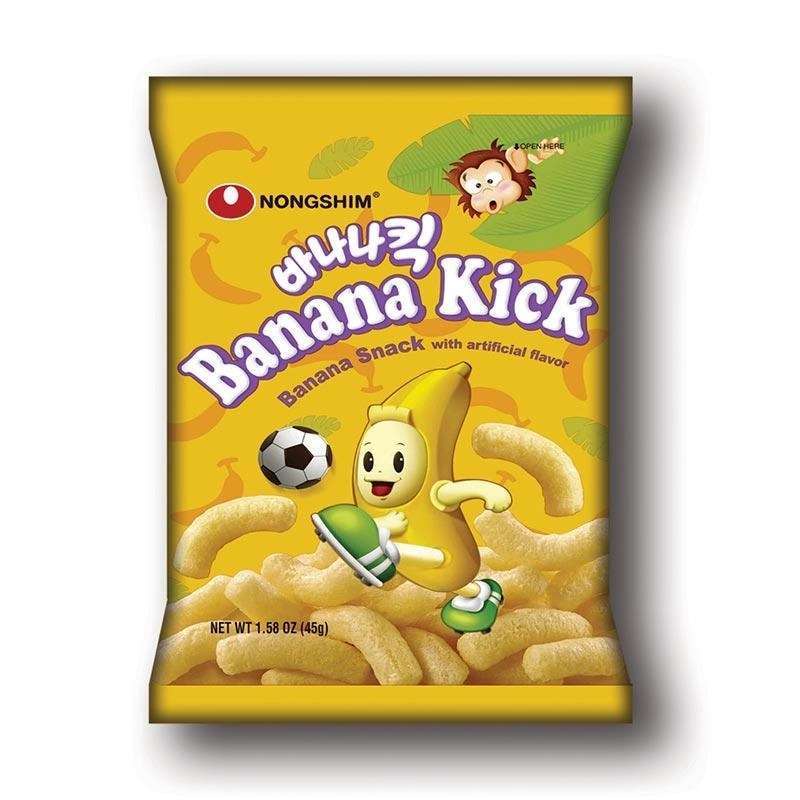 

Nongshim Banana Kick |Makanan Ringan Rasa Pisang |45g