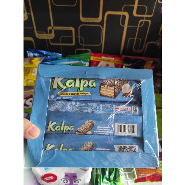 

KALPA WAFER COKELAT KELAPA / KALPA 1 BOX ISI. 12 PCS @24Gram