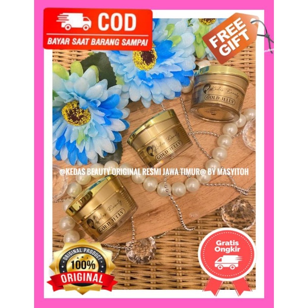 GOLD JELLY KEDAS BEAUTY/ CREAM GLOWING/CREAM GOLD JELLY/KEDAS BEAUTY