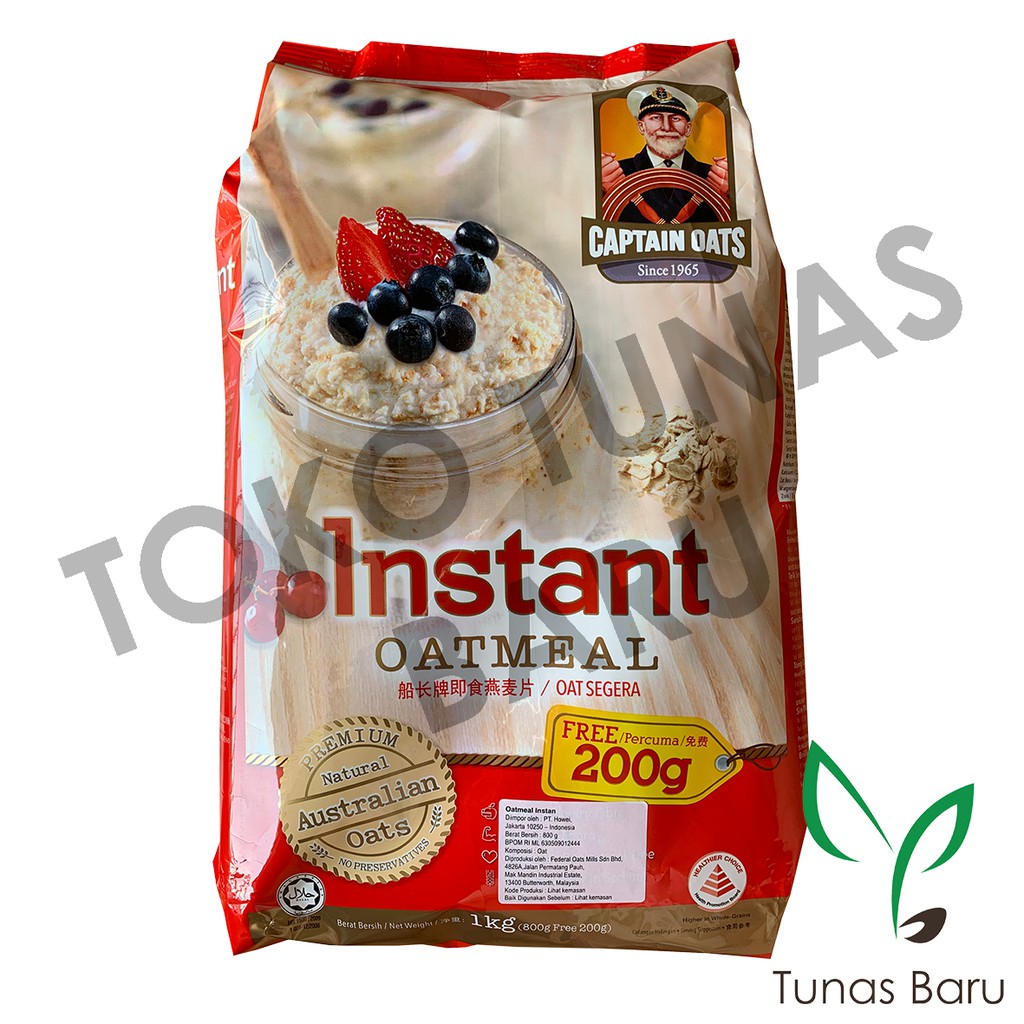 

Instant Oatmeal Captain Oats (Oat Instan Australia)
