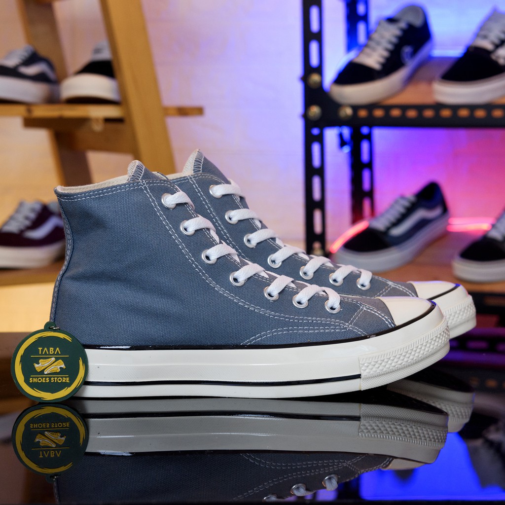 (Bisa COD) Sepatu Sneakers 70s Grey High Pria Wanita