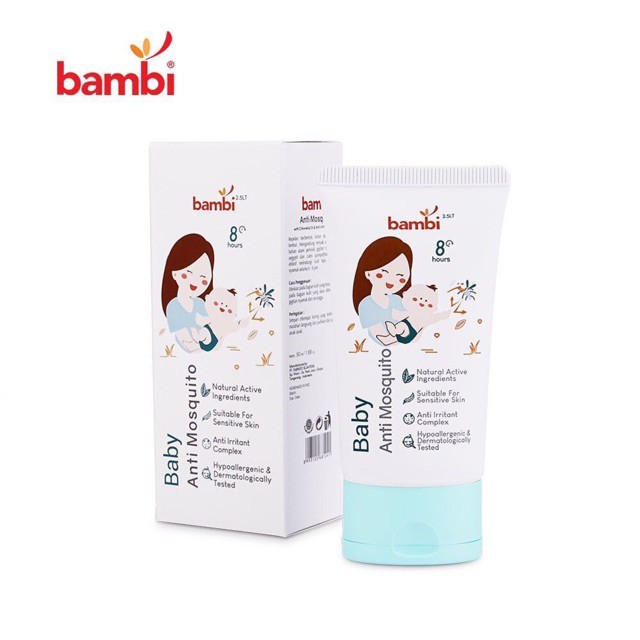 BAMBI BABY LOTION PENGUSIR NYAMUK 50ML