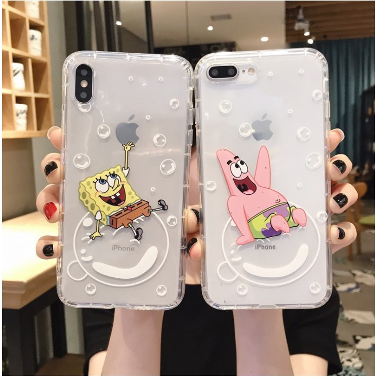 ANTICRACK PRINTING SPONGEBOB case huawei honor nokia 6.1 plus 7a 8a 8x 9i 9 lite p30 pro zenfone max