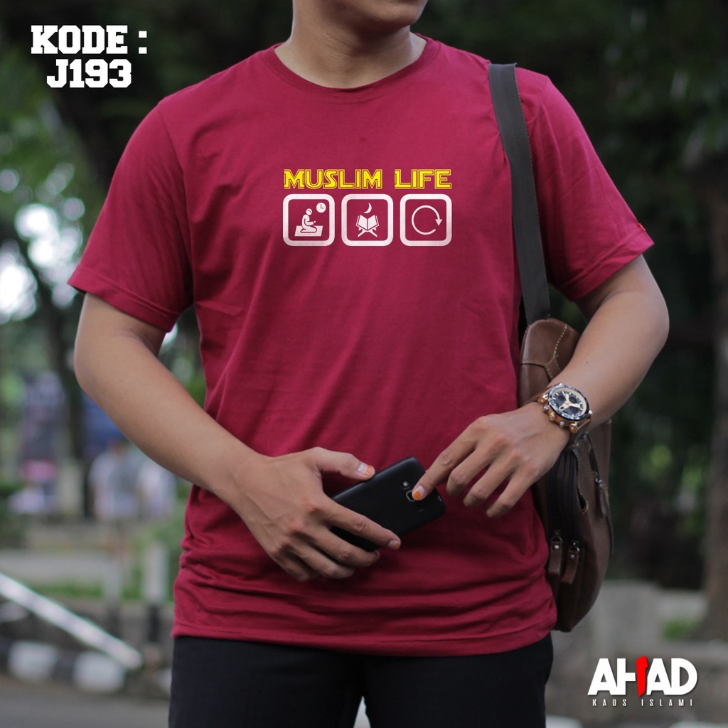 Kaos Islami Ahad - Muslim life J196