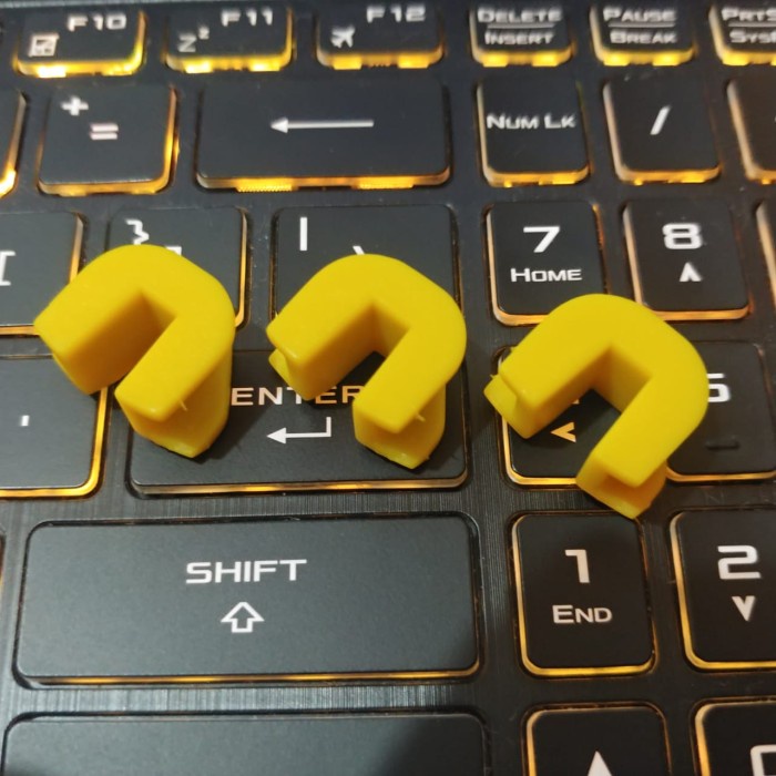 shoe sliding pad kuning vespa sprint / prima / lx / s original