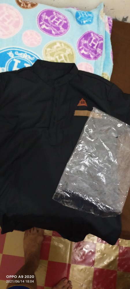 Kemeja Batik Pria Lengan Panjang Hrb026 Kenongo