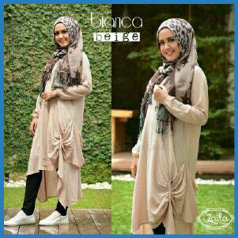 Tunik Cewek Tunik Garis Tunik Motif Tunik Murah Ut0 TUNIK BIANCA