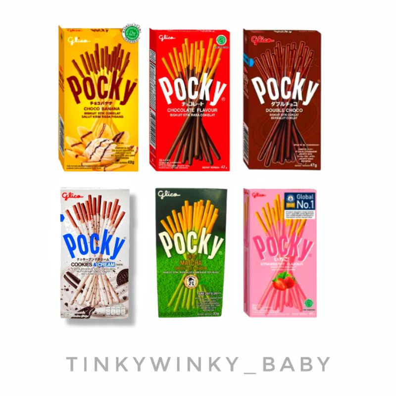 

GLICO Pocky Reguler - Biskuit Stik Salut Coklat