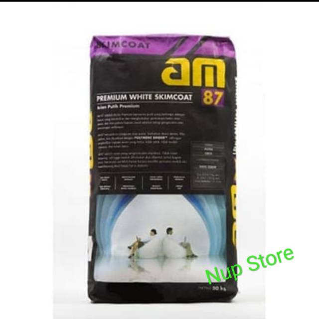 Am 87 Skimcoat Acian putih 20kg