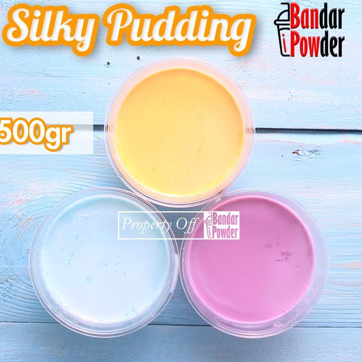 

[DISCOUNT CPM49] Bubuk Silky Pudding Mango 500gr - Serbuk Puding Mangga Premium - Bandar Powder Seller