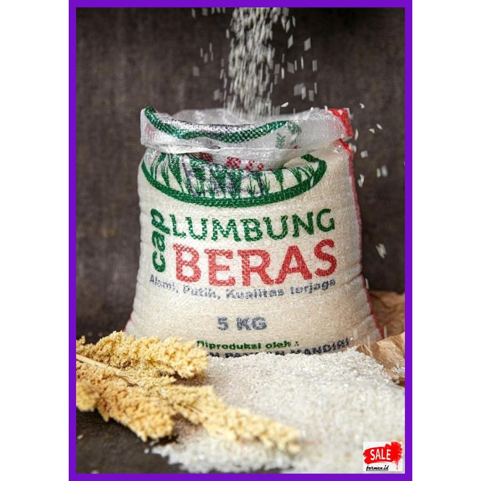 

Rasbeputih- Beras Merk Cap Lumbung Beras 10Kg Murah Kualitas Terjamin -Aslii.