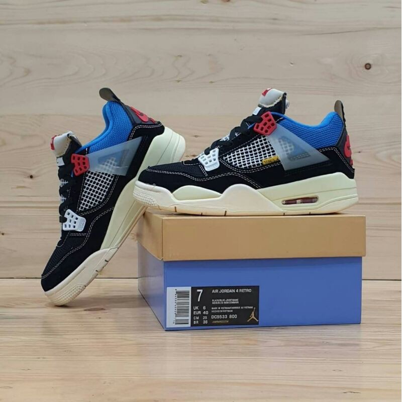 Nike Air Jordan 4 Retro X Union Off Noir