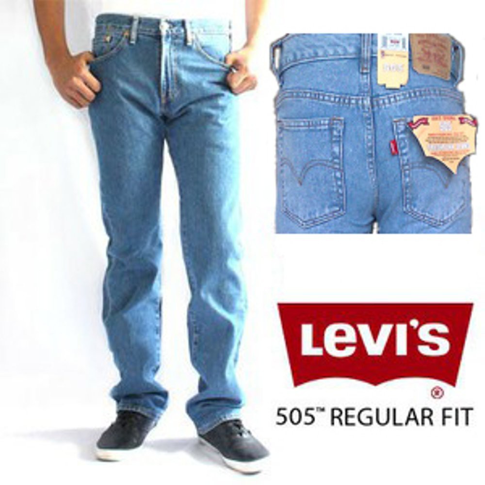 Delaux Store Celana Jeans Panjang Pria Reguler / Celana Lepis Standar Laki-Laki Ukuran 28-38 Premium