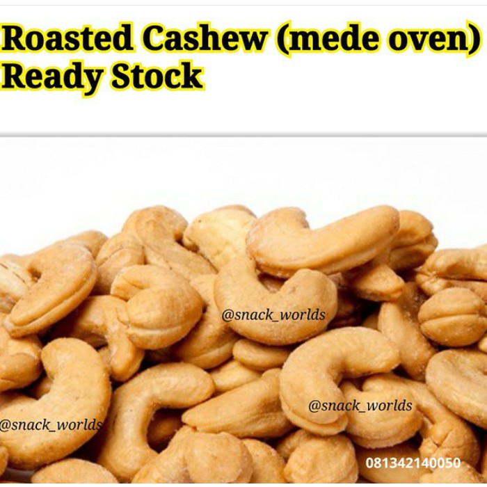 

MEDE PANGGANG ( OVEN ) ROASTED CASHEW GROSIR MURAH, HARGA SUPPLIER - ASIN BAWANG