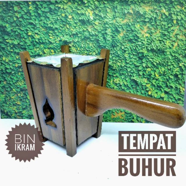 Tempat Bakar Buhur Wadah Bukhur Dupa Kayu Jati