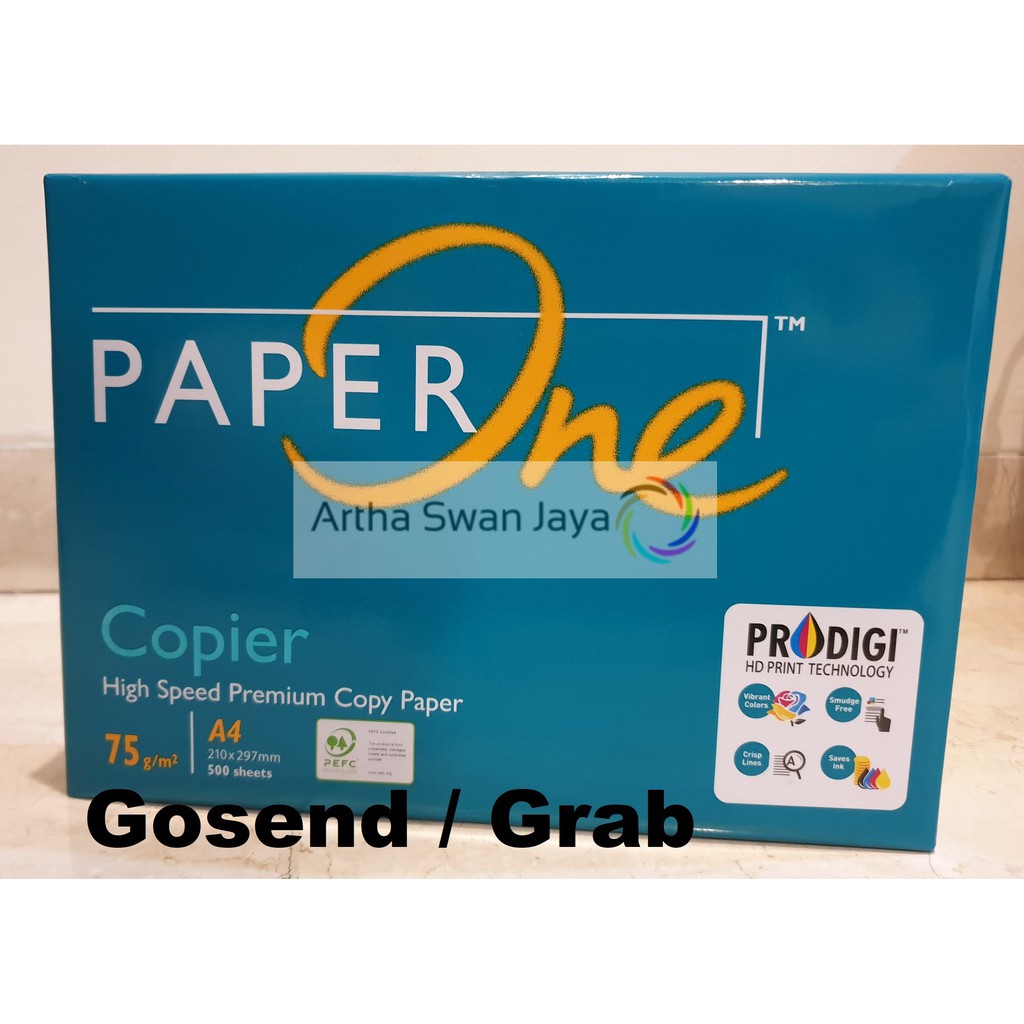 

Paper One A4 75 gram / Kertas Fotokopi (FREE BUBBLE WRAP)