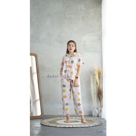 ONE SET RAYON PREMIUM SETELAN BUSUI RAYON | PIYAMA MENUYUSUI | SET RAYON