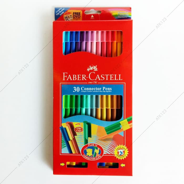 

Ready Stok Spidol Warna Faber Castell Connector Pens 30 Colours terakhir