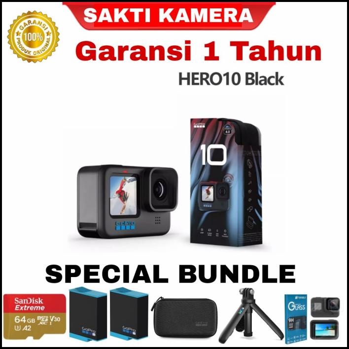 Gopro Hero 10 Black Edition Action Camera Gopro Hero10 Special Bundle