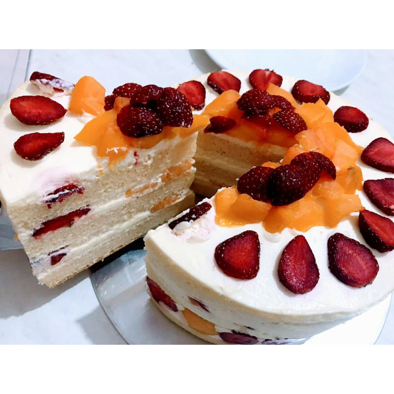 

Cake Tart Buah Korea