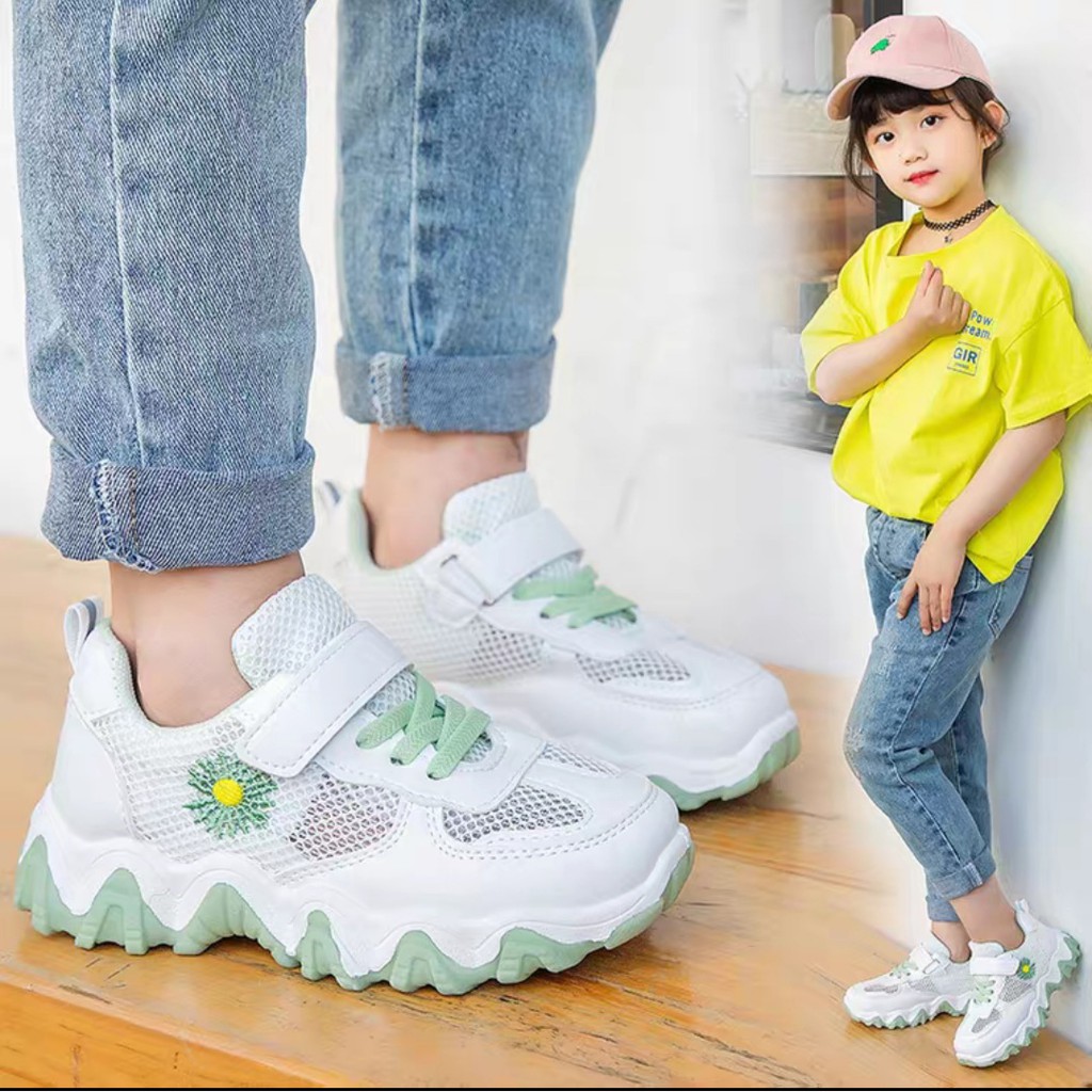 JS FASHION - SNEAKERS ANAK BUNGA DAISY AS134