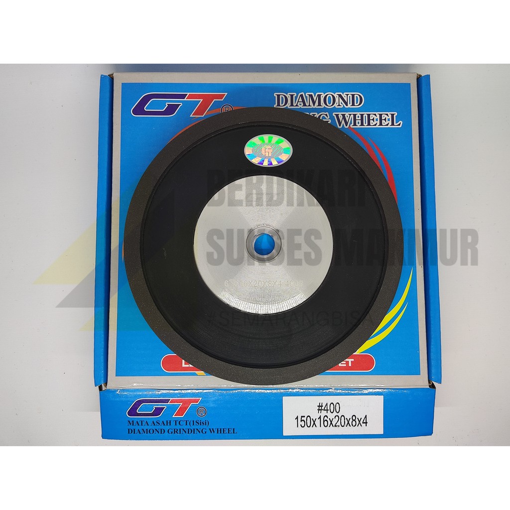 DIAMOND ASAH TCT 6" x #400 1 SISI GT/ DIAMOND GRINDING WHEEL 6INCH GRID 400 1 SISI TCT